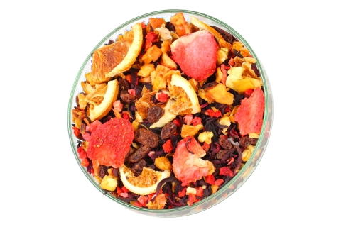 Herbata Owocowa TRUSKAWKOWA ROZKOSZ ntensywna Bez Dodanego Aromatu